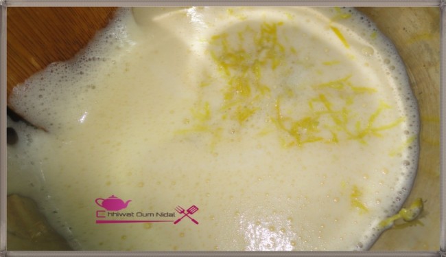 cake crème citron, creme, recette, cuisine oum nidal, cuisine marocaine, gateau, chhiwate, sucree, amande, شهيوات مغربية, أم نضال, وصفة, كيك بالحامض, كيك بالليمون, كريم الليمون, كريم الحامضو كريمة, كاطو, حلوى, حلويات, أطباق حلوة