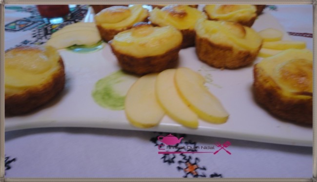 cake pomme, mini cake pomme, chhiwate, cup cake, cuisine marocaine, cuisine oum nidal, gateau, recette, om nidal, sucree, tarte, plats sucré, أطباق حلوة, أم نضال, حلوى, حلويات, شهيوات مغربية, كاطو, ميني كيك التفاح, كاب كيك, كيك التفاح	