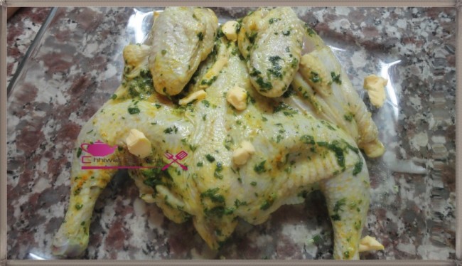 poulet sauce motarde, chhiwate, plats poulets, cuisine marocaine, cuisineoumnidal, vermicell, om nidal, poulet au four, recette, أم نضال, دجاج بالموطارد في الفرن, الداند, شهيوات مغربية, مطبخ أم نضال, أطباق الدجاج, وصفة