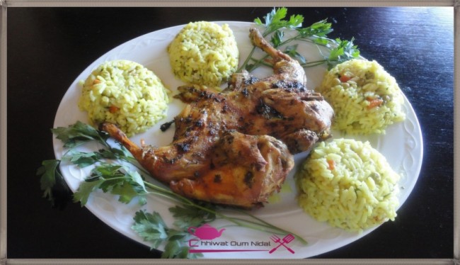 poulet sauce motarde, chhiwate, plats poulets, cuisine marocaine, cuisineoumnidal, vermicell, om nidal, poulet au four, recette, أم نضال, دجاج بالموطارد في الفرن, الداند, شهيوات مغربية, مطبخ أم نضال, أطباق الدجاج, وصفة