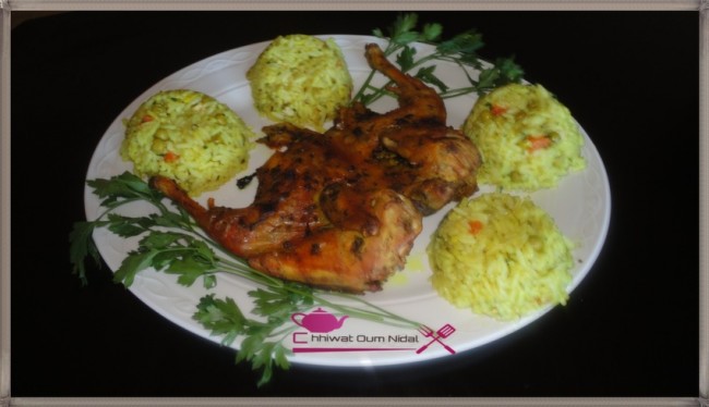 poulet sauce motarde, chhiwate, plats poulets, cuisine marocaine, cuisineoumnidal, vermicell, om nidal, poulet au four, recette, أم نضال, دجاج بالموطارد في الفرن, الداند, شهيوات مغربية, مطبخ أم نضال, أطباق الدجاج, وصفة