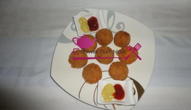 boules riz au four, croquette riz, nugget riz, cuisine oum nidal, cuisine marocaine, om nidal, chhiwate, recette facile, recette enfant, شهيوات مغربية, أم نضال, كويرات الروز, الارز, كروكيت, الروز في الفرن, وصفات أطفال, وصفات سهلة