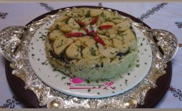 الوصفة الأردنية:مقلوبة الروز بالدجاج و الخضر لذييذة