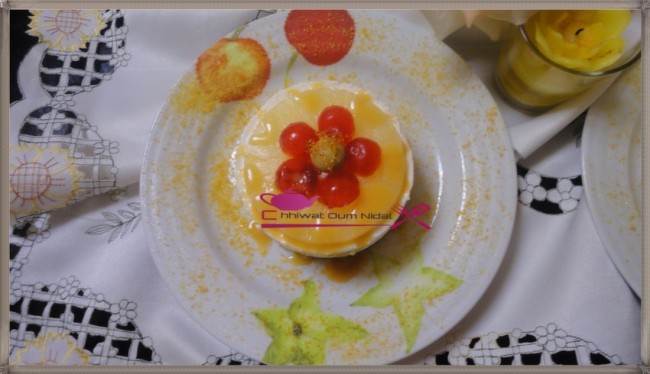 cheesecake ananas, cheese cake, caramel, creme, crème, biscuit, tarte, cuisine marocaine, chhiwate, cuisine oum nidal, sucree, sucrée, شهيوات مغربية, أطباق حلوة, أم نضال, تشيزكيك أناناس, تشيز كيك, اناناس, وصفة, كريمة, كريما, طارت, كراميل