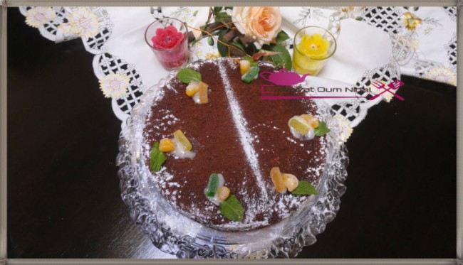 مويلو, شوكولا, بودرة اللوز, كيك, سائل, ام نضال, شهيوات مغربية, وصفة, حلويات, gateau, cake, moelleux, chocolat, cuisine marocaine, oum nidal, recette, chhiwate