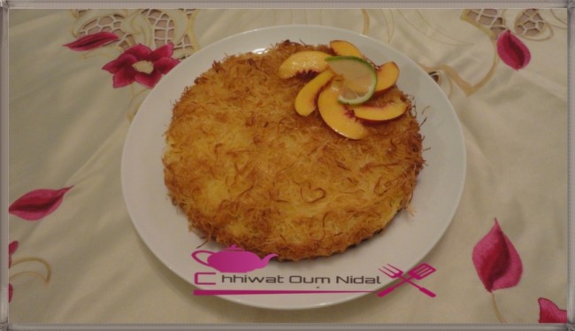 konafa, chhiwate, creme, sirop, crème citron, pgats oriental, cuisine marocaine, cuisine oum nidal, cuisineoumnidal, konafa crème citron et fromage, gateau, om nidal, cake,  tarte, recette, sucree, plats sucrée, أطباق حلوة, أم نضال, ام نضال, حلوى, حلويات, شهيوات, شهيوات مغربية, الكنافة, الكنافبة بكريم الحامض و الجبن, كيك, أطباق شرقية, أطباق سورية, كريم الليمون, القطر, كريم الحامض, كريما, كريمة, الكنافة, محليات, كريم الجبن, مطبخ أم نضال