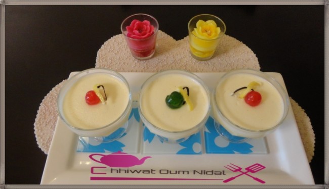 bavarois, bavarois vanille, bavarois à la crème vanille, crème bavaroise, chhiwate, cuisine, cuisine marocaine, cuisine oum nidal, cuisineoumnidal, dessert, facile, gateau, oum nidal, recette, glace, sucree, أطباق حلوة, أم نضال, ام نضال, حلوى, حلويات, ديسير, سهلة, شهيوات, شهيوات مغربية, حلويات, بافاروا بالفاني, بافاروا بكريما الفاني, فانيلا, فواكه, كاطو, محليات, مثلجات, أطباق باردة, مطبخ أم نضال, وصفات, وصفة