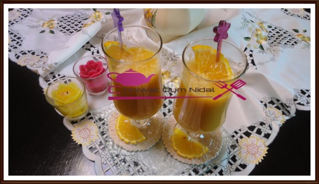 jus de banane et mangue, chhiwate, cuisine, cuisine marocaine, cuisine oum nidal, cuisineoumnidal, dessert, facile, jus d'orange, recette ramadan, oum nidal, recette, sucree, أطباق حلوة, أم نضال, ام نضال, عصير الموز و المانك, سهلة, شهيوات, شهيوات مغربية,  حلويات, عصير البرتقال,عصير الليمون, محلى الفواكه, فواكه, محليات, شهيوات رمضان, وصفات رمضان, مطبخ أم نضال, وصفات, وصفة