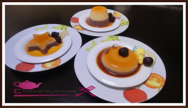 flan chocolat et vanille, flan caramel, flan chocolat, flan vanille, chhiwate, flan facile, cuisine, cuisine marocaine, cuisine oum nidal, cuisineoumnidal, dessert, facile, gateau, oum nidal, recette, sucree, أطباق باردة, أطباق حلوة, أم نضال, ام نضال, فلان سهل و رائع, فلان طبقات, حلوى, حلويات, ديسير, سهلة, شهيوات, شهيوات مغربية,فلان شوكولا و فاني بالكراميل, فلان شوكولا, فلان فاني, كاطو, مثلجات, محليات, مطبخ أم نضال, وصفات, وصفة