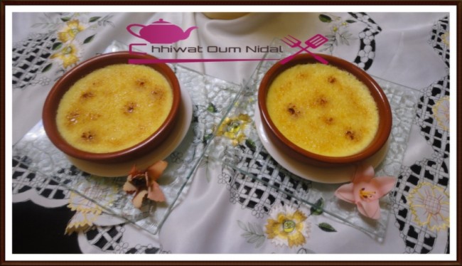 crème brulée, flan au four, chhiwate, sucre brulé, cuisine, kiri, cuisine marocaine, cuisine oum nidal, cuisineoumnidal, dessert, facile, gateau, glace, oum nidal, recette, sucree, أطباق باردة, أطباق حلوة, أم نضال, ام نضال, كريم برولي, سكر محروق, فلان الفرن, جبن كيري, حلوى, حلويات, ديسير, سهلة, شهيوات, شهيوات مغربية, كاطو, مثلجات, محليات, مطبخ أم نضال, وصفات, وصفة