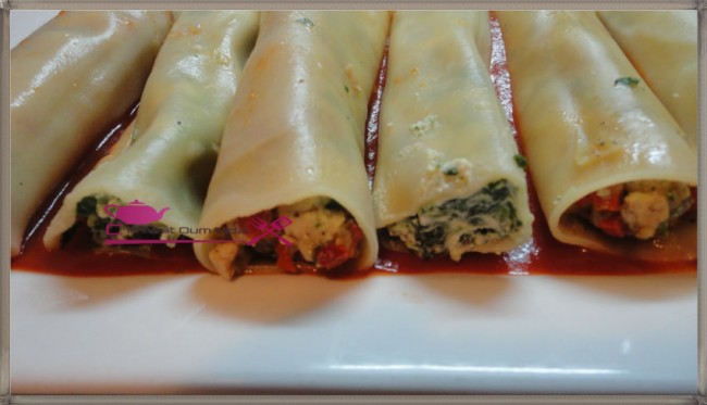 canneloni aux epinards et poulets (7)