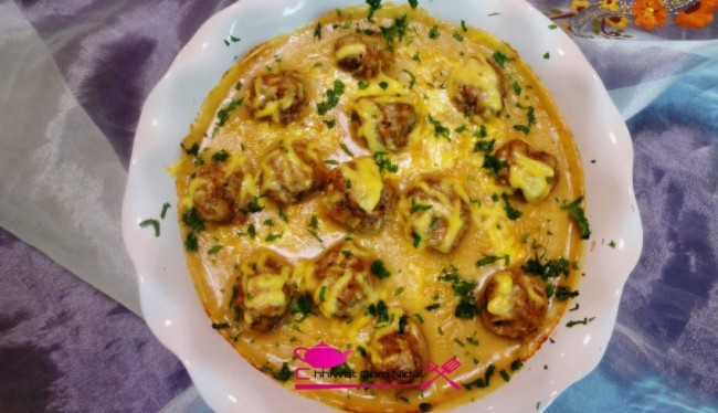 gratin viande hachée, hachee, kefta, sauce bechamele, fromage, kefta au four; chapleure, recette, chhiwate, cuisine marocaine, cuisine oum nidal, plats viande, شهيوات مغربية, وصفة, أطباق اللحم, كراتان الكفتة, اللحم المرفوم, جبن, فرماج, صلصة البيشاميل, أم نضال