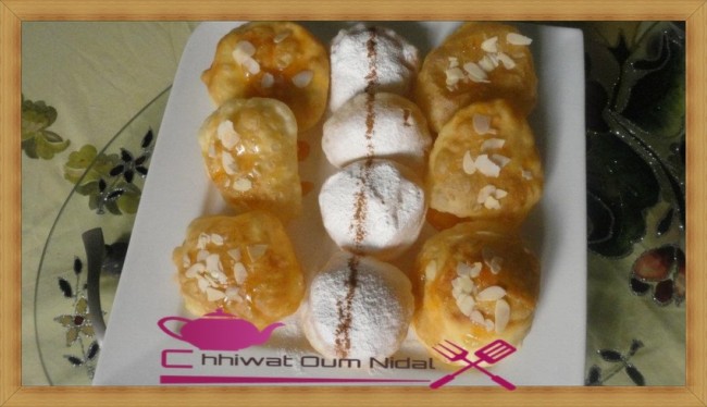 donuts, beignet, chhiwate, cuisine oum nidal, cuisine marocaine, recette, plats sucrée, sucree, gateau, شهيوات مغربية, أم نضال, دونات, بينيي, اسفنج, حلويات, معجنات حلوة, أطباق حلوة, وصفة