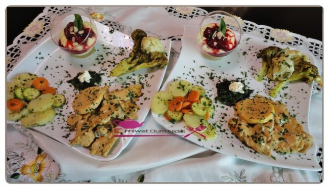 escalope de poulet au sauce citron, chhiwate, plats poulets, cuisine marocaine, cuisineoumnidal, sauce citrone, om nidal, escalope de dinde, recette, أم نضال, صلصة الليمون, اسكالوب الدجاج, شرائح الدجاج بصلصة الحامض, صلصة الصوجا, الصلصة البيضاء, شهيوات مغربية, مطبخ أم نضال, أطباق الدجاج, وصفة  