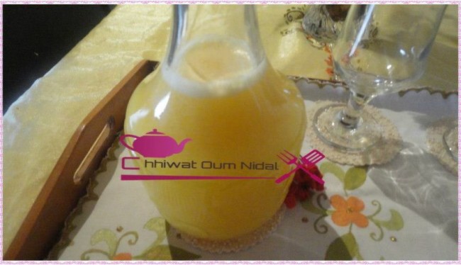 jus d'orange et citron, jus d'orange, jus de citron, cuisine oum nidal, cuisine marocaine, recette, recette facile, om nidal, chhiwate, شهيوات مغربية, أم نضال, عصير البرتقال و الحامض, عصير الليمون, عصير الحامض, وصفة سهلة, محليات, عصائر مختلفة, فواكه