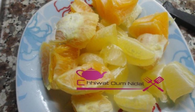 jus d'orange et citron, jus d'orange, jus de citron, cuisine oum nidal, cuisine marocaine, recette, recette facile, om nidal, chhiwate, شهيوات مغربية, أم نضال, عصير البرتقال و الحامض, عصير الليمون, عصير الحامض, وصفة سهلة, محليات, عصائر مختلفة, فواكه