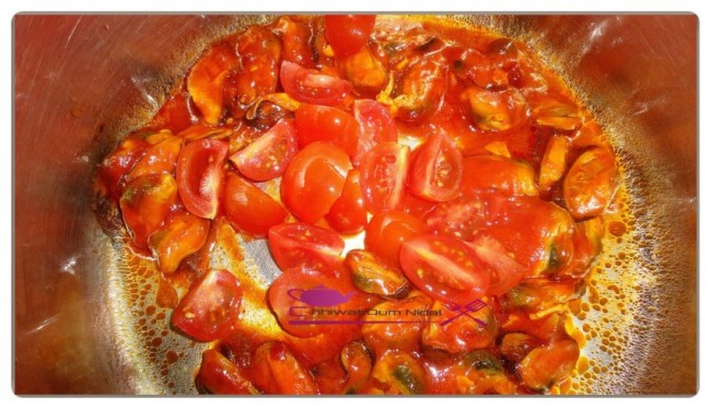 chhiwate, cuisine, cuisine marocaine, cuisine oum nidal, cuisineoumnidal, oum nidal, pate nouilles aux moules, recette, recette facile, sauce tomate, nouilles aux moules, أطباق مالحة, أم نضال, صلصة الطماطم, ام نضال, شهيوات, شهيوات مغربية, معجنات النويي ببوزروك, مطبخ, مطبخ أم نضال, معجنات ببلح البحر, وصفة, وصفة سهلة, وصفة عشاء