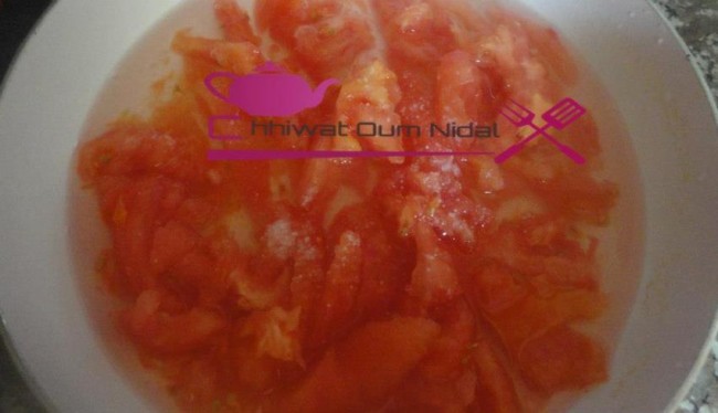 salade tomate et poivron, salade marocaine, tektouka, chhiwate, cuisine, cuisine oum nidal, cuisineoumnidal, oum nidal, recette, salade, أم نضال, ام نضال, سلطة الطماطم و الفلفل المشوية, سلطة, سلطة الطماطم و الفلفل المشوية, التكتوكة, شهيوات, شهيوات مغربية, سلطات متنوعة, سلطة مغربية, مطبخ, مطبخ أم نضال, مقبلات, وصفة