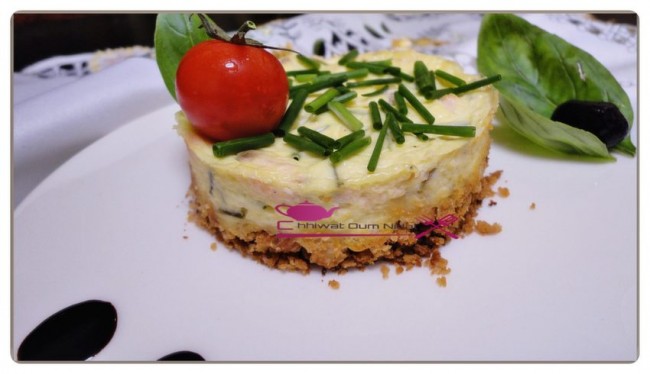 cheesecake salé, cheese cake, chhiwate, creme, plats poisson, cheese cake saumon et ciboulette, cuisine marocaine, cuisine oum nidal, cuisineoumnidal, om nidal, cake, tarte, recette, plats salés, أطباق مالحة, أم نضال, ام نضال, حلوى, حلويات, شهيوات, شهيوات مغربية, تشيز كيك مالح, تشيز كيك يالسومون و السيبوليت, كيك, أطباق السمك, مملحات, بيسكوي مالح, كريم الجبن, مطبخ أم نضال