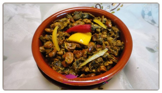 haricots, salade marocaine, chhiwate, cuisine marocaine, cuisine oum nidal, cuisineoumnidal, oum nidal, recette, salade, أم نضال, ام نضال, فول مشرمل, سلطة, فول بالشرمولة, شهيوات, شهيوات مغربية, سلطات متنوعة, سلطة مغربية, مطبخ, مطبخ أم نضال, مقبلات, وصفة