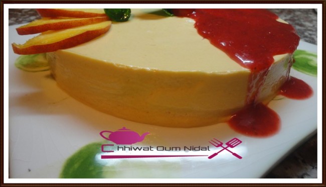 crème mangue, crème glacée, chhiwate, cheesecake mangue, tarte, cuisine marocaine, cuisine oum nidal, cuisineoumnidal, dessert, facile, gateau, glace, oum nidal, recette, sucree, أطباق باردة, أطباق حلوة, أم نضال, ام نضال, كريما المانك, تشيز كيك المانك, طارت كلاصي, جبن, حلوى, حلويات, ديسير, سهلة, شهيوات, شهيوات مغربية, كاطو, مثلجات, محليات, مطبخ أم نضال, وصفات, وصفة