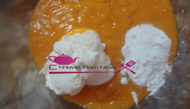 crème mangue, crème glacée, chhiwate, cheesecake mangue, tarte, cuisine marocaine, cuisine oum nidal, cuisineoumnidal, dessert, facile, gateau, glace, oum nidal, recette, sucree, أطباق باردة, أطباق حلوة, أم نضال, ام نضال, كريما المانك, تشيز كيك المانك, طارت كلاصي, جبن, حلوى, حلويات, ديسير, سهلة, شهيوات, شهيوات مغربية, كاطو, مثلجات, محليات, مطبخ أم نضال, وصفات, وصفة