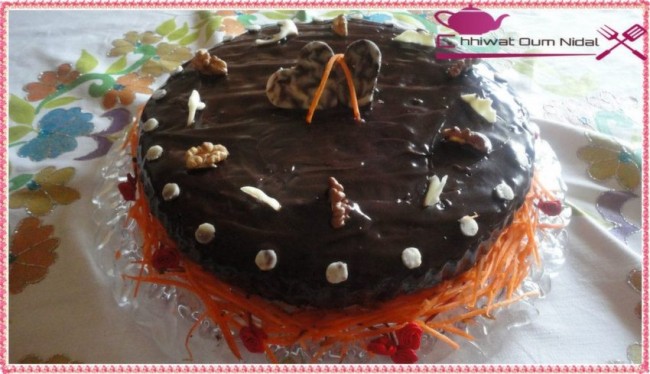 cake, cake carotte, cake chocolat, chhiwate, cake cacao, cake facile, cake réussi, cuisine marocaine, cuisine oum nidal, cuisineoumnidal, gateau, om nidal, recette, plats sucrés, anniversaire, sucree, أطباق حلوة, أم نضال, ام نضال, حلوى, حلويات, شهيوات, شهيوات مغربية, كاطو, كيك لذيذ , كيك الجزر, كيك الشوكولا, كيك سهل و ناجح, عيد الميلاد, كيك, مطبخ أم نضال, وصفات, وصفة