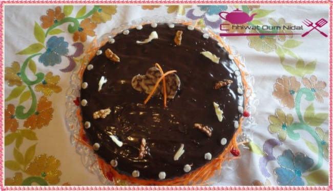 cake, cake carotte, cake chocolat, chhiwate, cake cacao, cake facile, cake réussi, cuisine marocaine, cuisine oum nidal, cuisineoumnidal, gateau, om nidal, recette, plats sucrés, anniversaire, sucree, أطباق حلوة, أم نضال, ام نضال, حلوى, حلويات, شهيوات, شهيوات مغربية, كاطو, كيك لذيذ , كيك الجزر, كيك الشوكولا, كيك سهل و ناجح, عيد الميلاد, كيك, مطبخ أم نضال, وصفات, وصفة