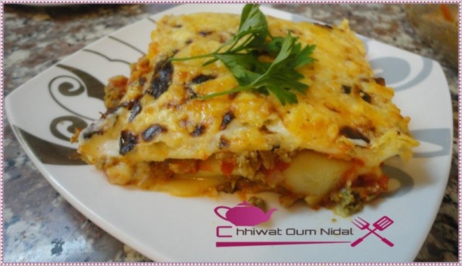 chhiwate, cuisine, cuisine marocaine, cuisine oum nidal, cuisineoumnidal, oum nidal, lasagne sauce tomate et viandes hachées, lasagne sauce bolognaise, recette, recette facile, sauce tomate, lasagnes, أطباق مالحة, أم نضال, صلصة الطماطم, ام نضال, شهيوات, شهيوات مغربية, معجنات, لازان بصلصة الطماطم و الكفتة, لازان بصلصة البولونيز, مطبخ, مطبخ أم نضال, وصفة, وصفة سهلة, وصفة عشاء