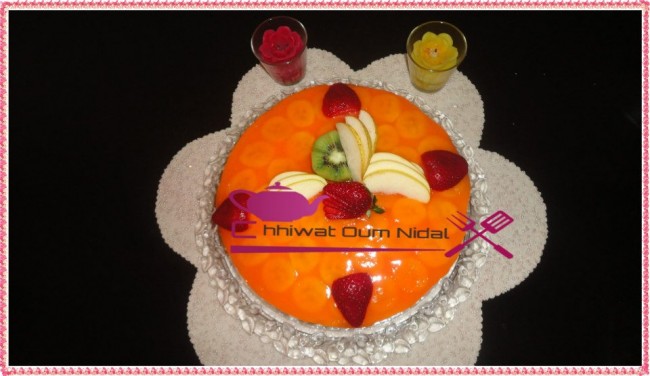 cake creme banane et orange 13