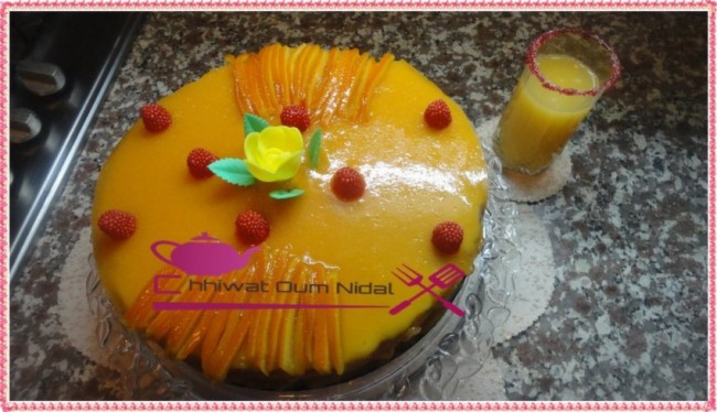 cake creme banane et orange 14