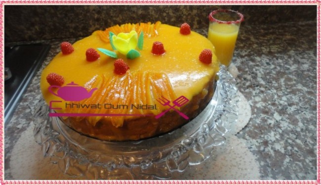 cake creme banane et orange 16