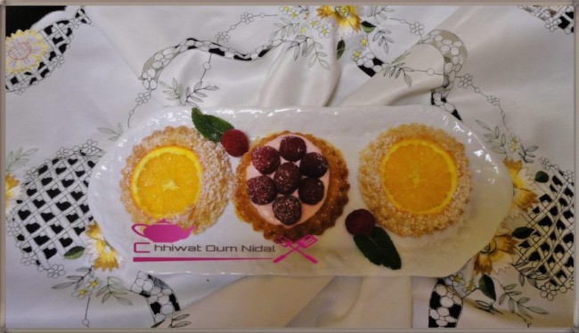 cake tarte au arange et framboise (4)