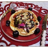 بان كيك بالفواكه و الشوكولا(Waffels)