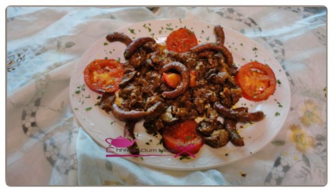 plat mixte viandes saucisse et foie (3)