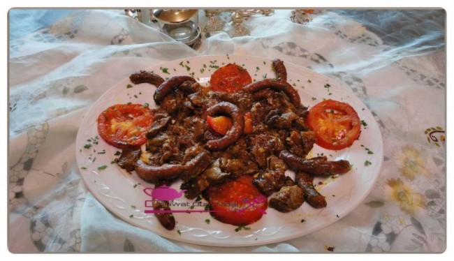 plat mixte viandes saucisse et foie (6)