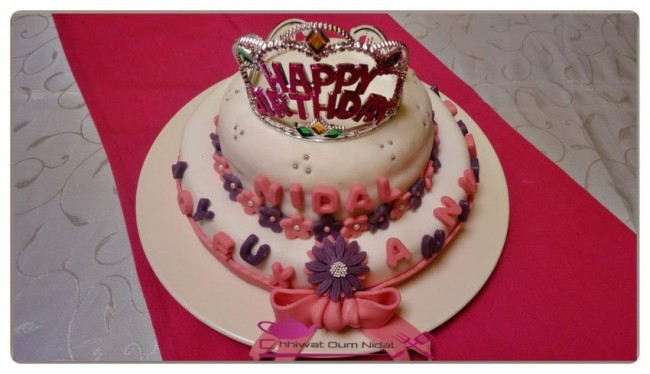 cake anniversaire theme princesse (23)