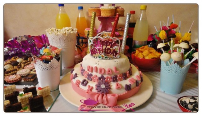cake anniversaire theme princesse (37)