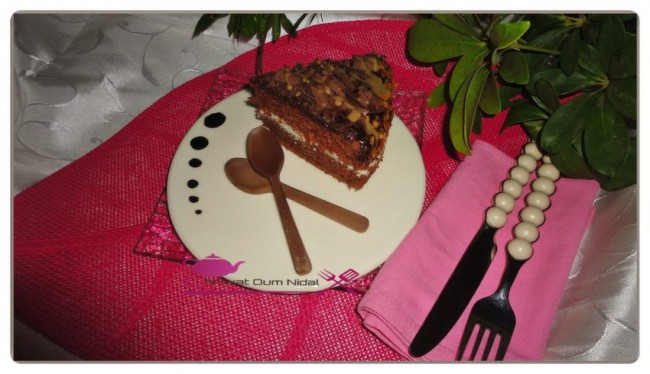 cake chocolat et creme yaourt (15)
