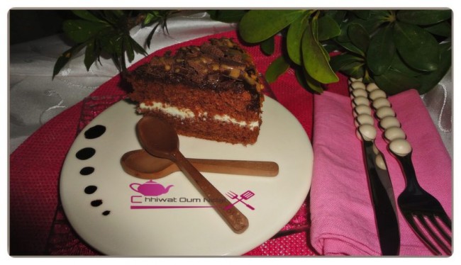 cake chocolat et creme yaourt (16)