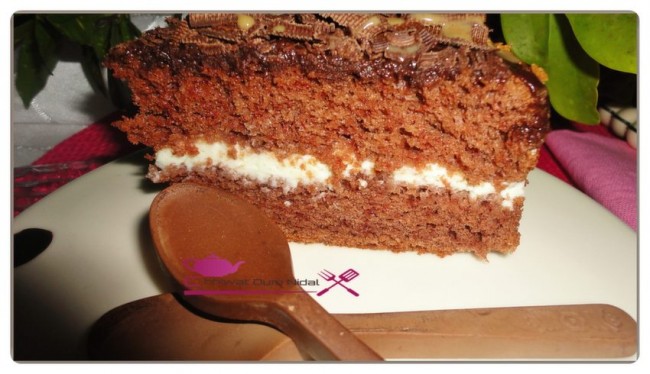 cake chocolat et creme yaourt (19)