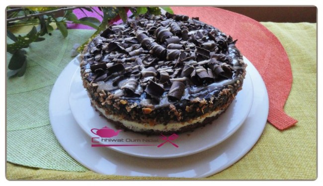 cake chocolat et creme yaourt (7)