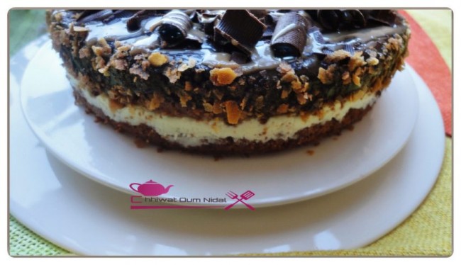 cake chocolat et creme yaourt (8)