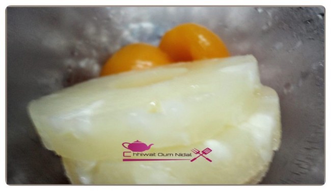 cake creme ananas peche (2)