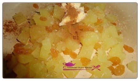 coquelet farci ananas et amandes  (1)