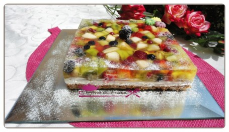 cheese cake citron et fruits (24)