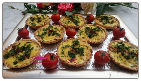 mini quiche poulet epinards et thon (7)