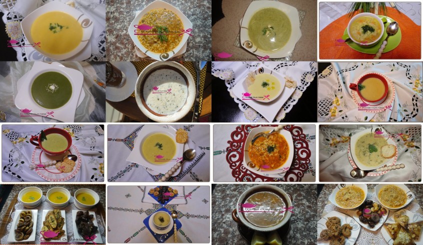 مجموعة وصفات حساء و شوربة متنوعة