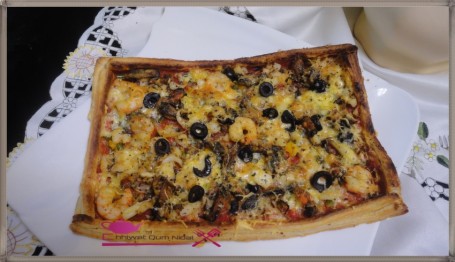 pizza fruit de mer