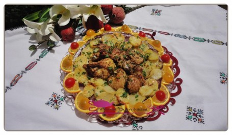 poulet a la moutarde  a l'ancienne et curry (5)